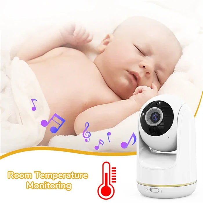 Digital 3X Zoom VOX Night Vision Baby Monitor Camera Two Way Talk 5" 720P Wireless Babyphone Video Sans Fil Baby Monitor HD Wifi