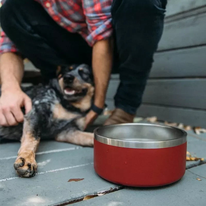 Factory wholesale Pet Supplies non-slip 42oz pet food bowls feeders Double-Deck Stainless Steel Dog Bowls for Dogs and Cats