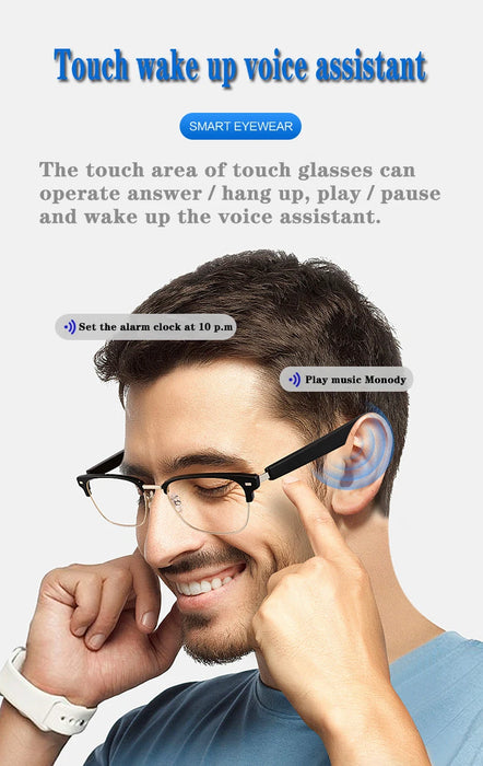 Good price of good quality smart glasses bluetooth eyeglass smart bluetooth audio gaming eyeglasses glasses