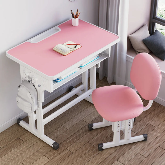 Minimalist Adjustable Desk Children Lounges Ergonomic Reading Table White Minimalist Table Enfant Avec Chaise Children Furniture