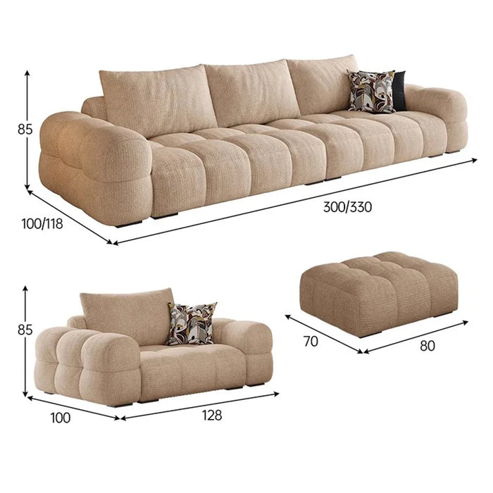 Nordic Modern Sofa Luxury Designer Elegant Armchairs Lazy Sofa Relaxing Comfortable Bases Y Marcos De Cama Home Furniture