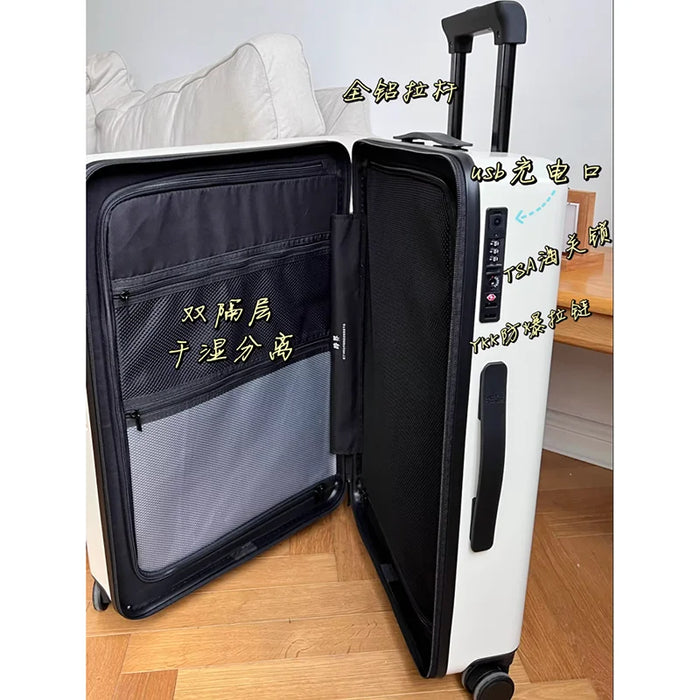 Pull rod suitcase art luggage female Instagram celebrity Boarding travel case 20/28 students