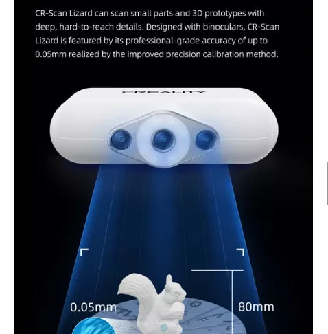 Portable Handheld High-precision Industrial Grade CR-Scan Lizard 3D Scanner Professional 3d intraoralen scanner