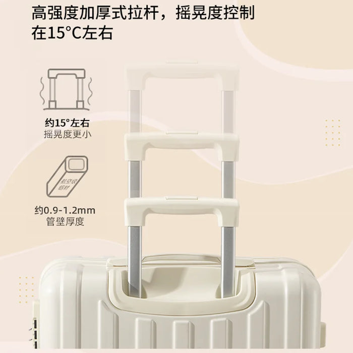 Suitcase pull rod box Female 2023 new travel box wear-resistant large capacity student password boarding luggage male