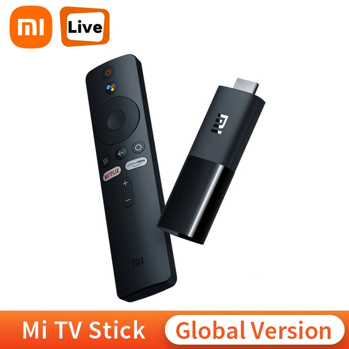 Xiaomi Mi TV Stick Global Version Android TV 9.0 Smart HDR 1GB RAM 8GB ROM Bluetooth 4.2 Mini TV Dongle Wifi Google Assistant