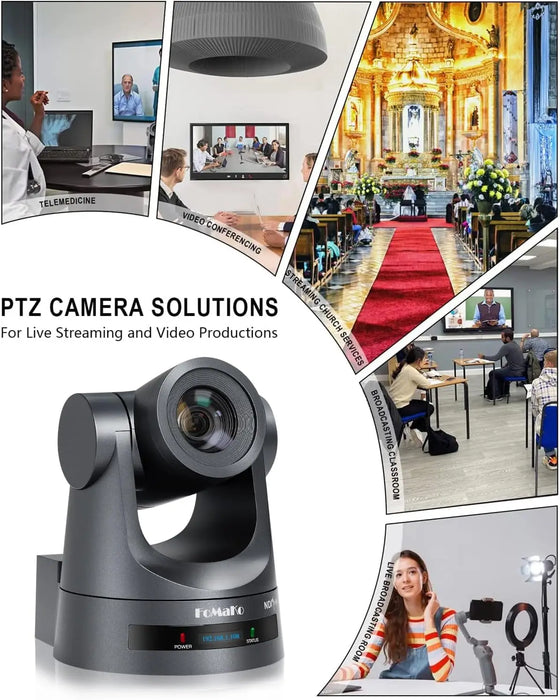 Best offer FoMaKo 30x Optical Zoom NDI PoE PTZ Camera Broadcast Live Streaming NDI Camera vMix OBS NDI PTZ Camera