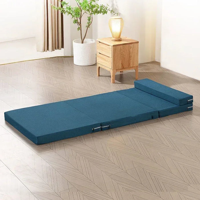 Portable Single Memory Foam Folding Mattresses Soft Lazy Tatami Yoga Mat for Sleeping on The Floor Office Workers Lunch Break