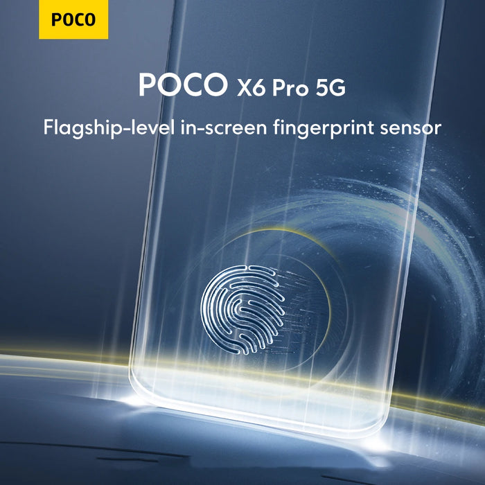 POCO X6 Pro 5G Global Version Smartphone 256GB 512GB Dimensity 8300-Ultra 6.67" 1.5K Flow AMOLED DotDisplay 64MP 67W with NFC