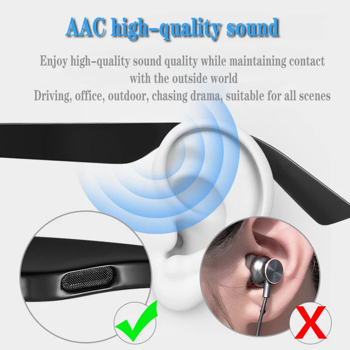 Good price of good quality smart glasses bluetooth eyeglass smart bluetooth audio gaming eyeglasses glasses