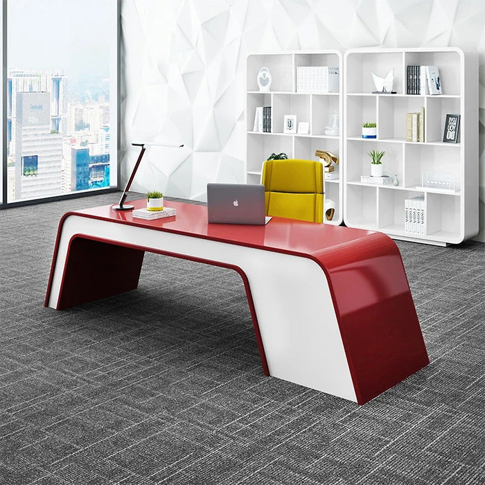 Technology sense desk simple fashion modern high-end desk paint executive desk furniture