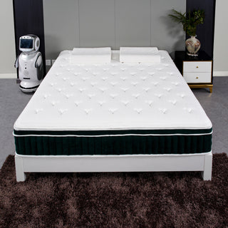 firm mattress pillow top with memory foam pocket spring coil compress roll hotel mattress