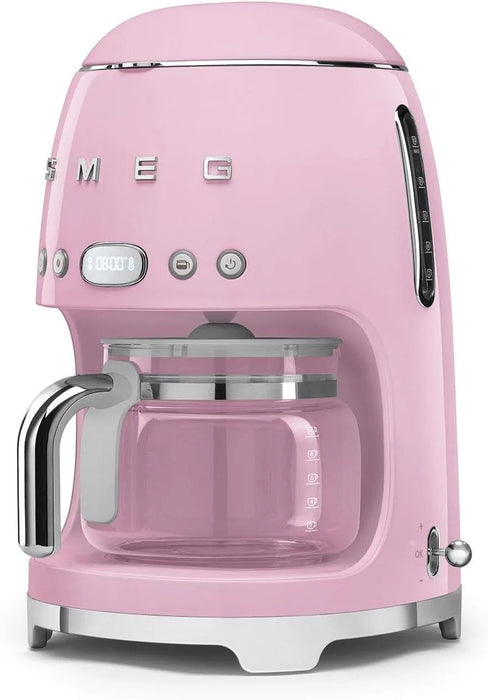 Smeg 50's Retro Pink Drip Coffee Machine