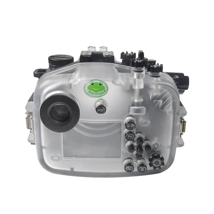 Seafrogs Plastic 40m/130ft Diving Protective Camera Housing Case Underwater  A7C 28-70mm Lens Port