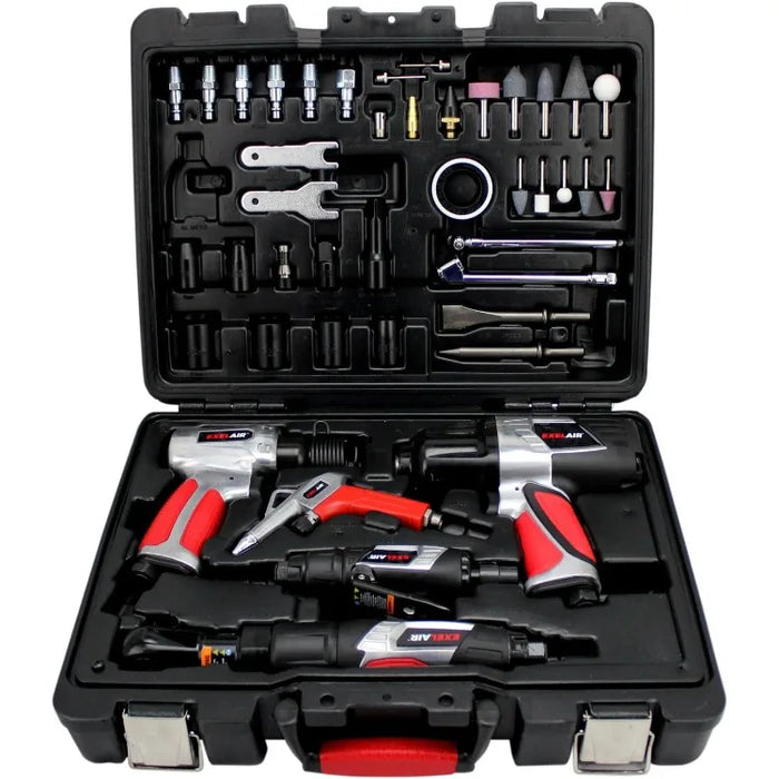 EX4405KIT (44-Piece Professional Air Tool Accessory Kit) - Impact Wrench, Air Ratchet, Die Grinder, Blow Gun, Air Hammer,