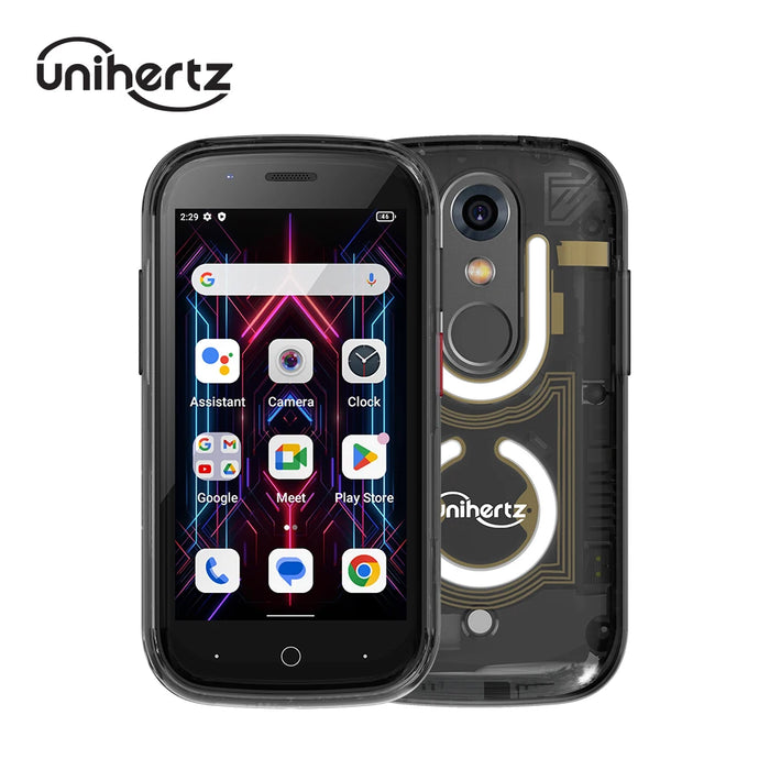 Unihertz Jelly Star 4G Android 13 8GB 256GB Unlocked Transparent Backshell LED Light 48MP 2000mAh