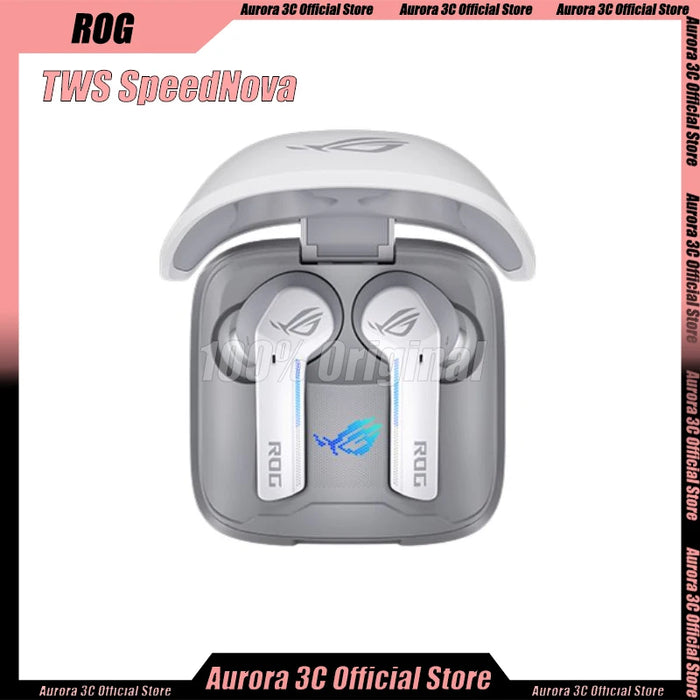 ROG TWS SpeedNova Bluetooth Wireless Headphone In-ear Headphones 2mode Sport Noise Reduction Fast Charge Waterproof Gaming Heads