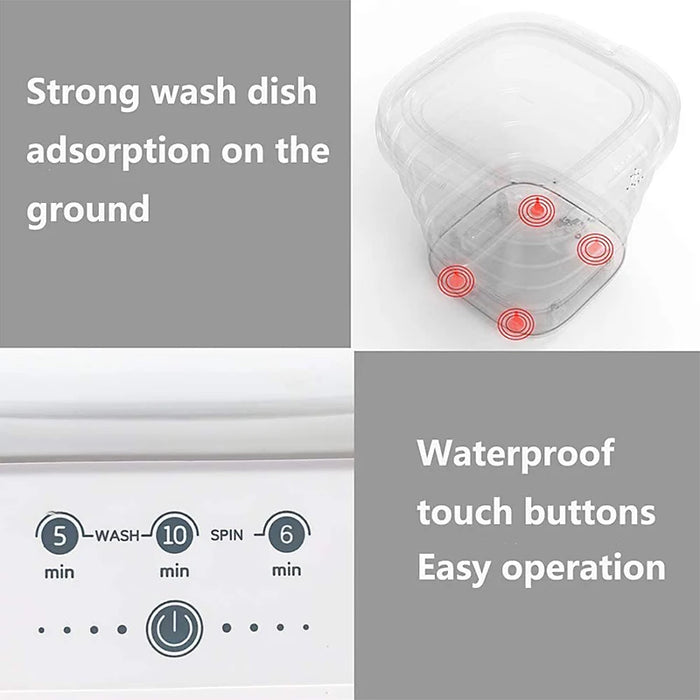 High Quality Folding USB Mini Shoe Foldable Small Washing Machine With Spin Dry Mini Washing Machine And Dryer