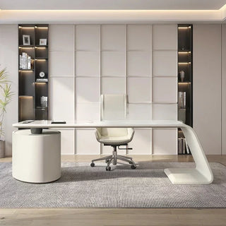 Italian Minimalism Office Desks Slate Light Luxury Modern Household Office Desks Computer Bureau Meuble Working Equipment