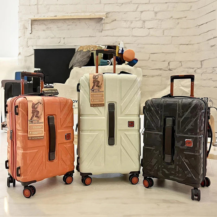 Luggage Female 20 "boarding suitcase 30 large capacity high appearance horizontal trolley box cardan wheel male