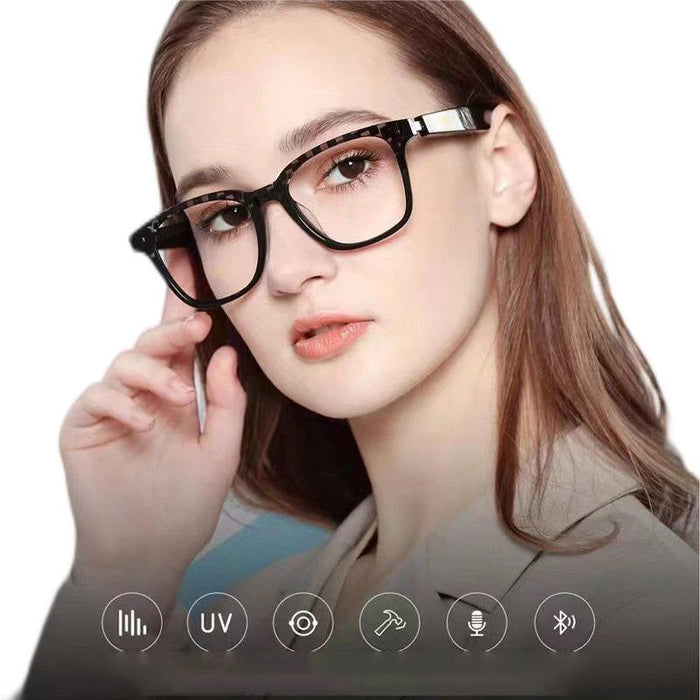 With Bluetooth Eye cool Music Sunglasses Exam Earpiece Headset Intelligent Bone Conduction Smart Glasses