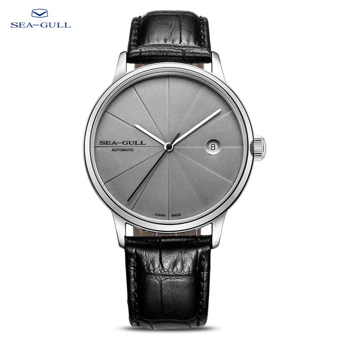 Seagull Brand Automatic Mechanical Watch Men's Business Watch Simple Dial Day Date Watch For Men Fashions Vintage 819.42.6015