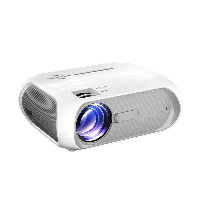 New LCD Projector 5000 Lumens 200 ANSI Built-in Speaker Projector 1920*1080P Full LED Home Projector T9 Android