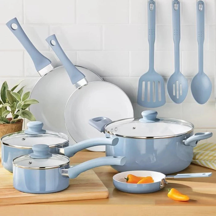 7/9/10/12/18/20/52/83-Piece Non-Stick Cookware Set, Pots and Pans