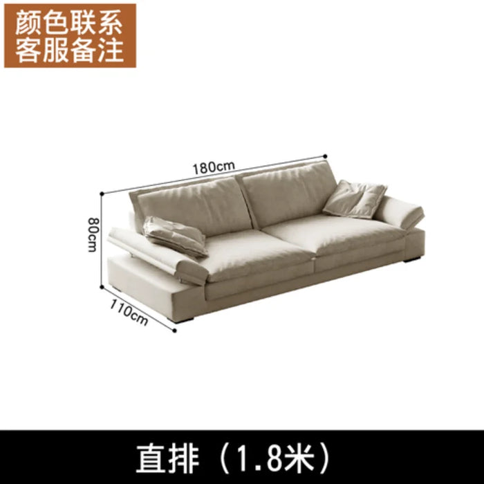 Sectional Living Room Sofa Longue Armchair designer Relaxing Modern 3 Seater Sofa white Luxury Floor italian Home Furniture