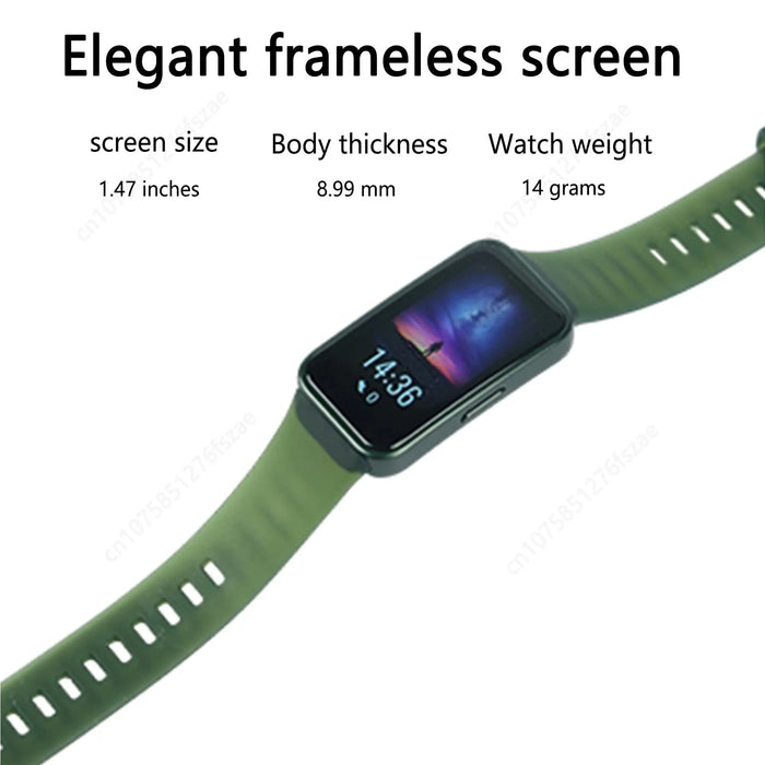 2023 New Original HUAWEI Band 8 Smart Band All-day Blood Oxygen 1.47'' AMOLED Screen Heart Rate Smartband