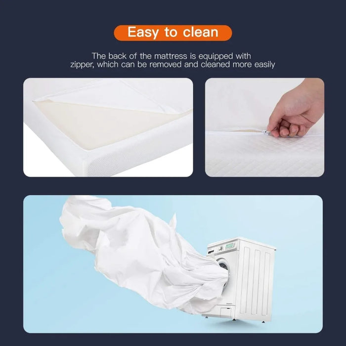 8 inch Gel Memory Foam Mattress for Cool Sleep & Pressure Relief, Medium Firm Mattresses Bed-in-a-Box/Pressure Relieving