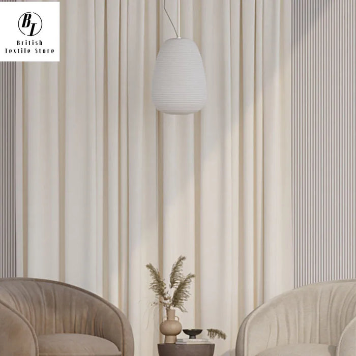 High End Curtains for Living Dining Room Bedroom Cream Royal Velvet Curtain Designe Hotel Milk White American Gentle Window