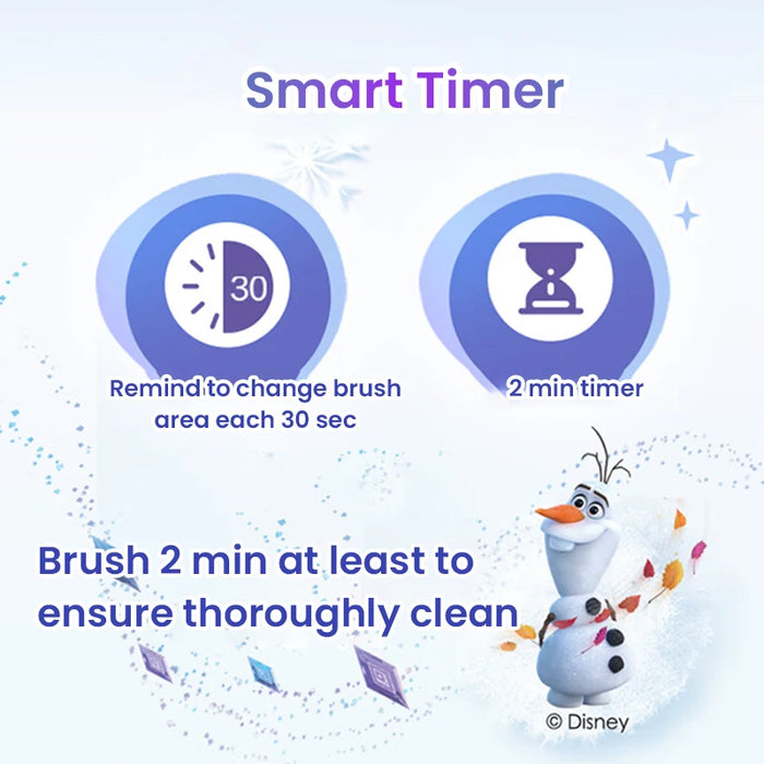 Oral B D103K Child's Electric Toothbrush Rechargeable Timer Kids Automatic Tooth Brush with Sticker Disney Spiderman Frozen IPX7