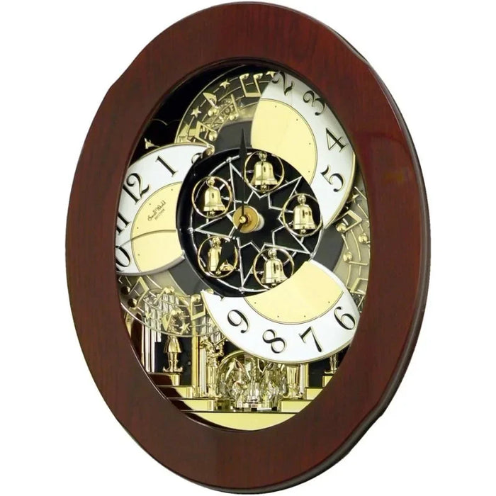 Rhythm Clocks "Grand Nostalgia Entertainer" Magical Motion Clock