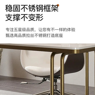 Luxury slate desk Modern simple home computer desktop Office Bedroom study  Study