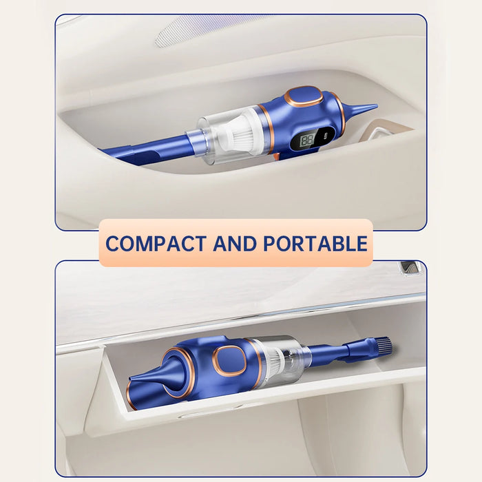 5 in1 Handheld Vacuum Cleaner for Car Wireless Portable Strong Suction Cleanning Robot Tool For Car Office Home Appliances