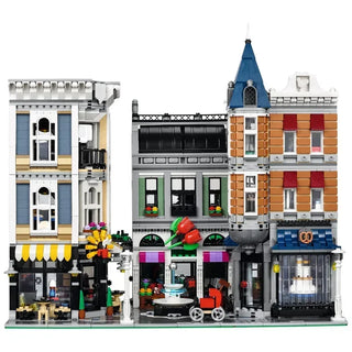 4016PCS City Center Assembly Square Building Blocks Bricks Birthday Christmas Girls Toys Compatible With 10255 15019