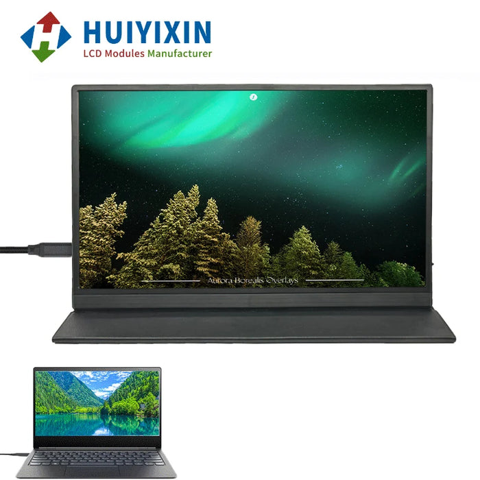 600g Can Add Vesa Lightweight Hd-mi Usb C Interface 15.6 Inch Laptop Extended  Ips Gaming Screen