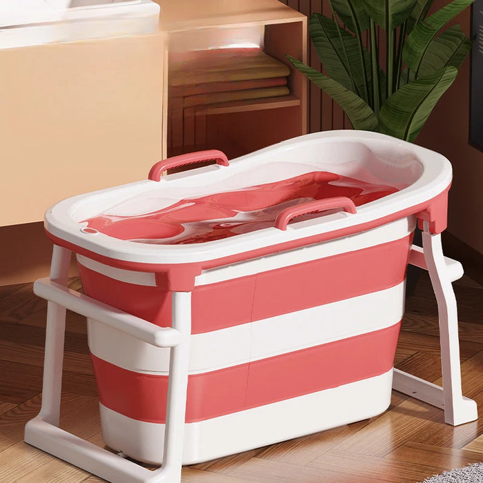 Modern Bath Collapsible Bucket Water Cubeteras Fomentation Machine Plastic Buckets Foldable Adult Banheira Badewanne Supplies