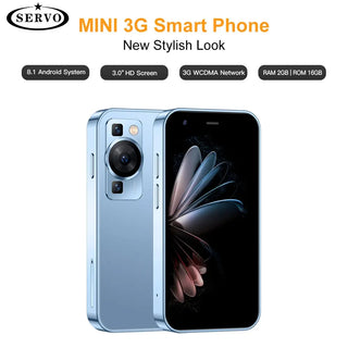 SERVO P60 PRO 3G Mini Smart Phone Dual SIM With TF Slot Play Store Wi-Fi 2GB 16GB Hotspot Small Card Mobile Phones Individuation