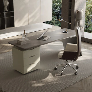 Tablet desk chair combination luxury modern desktop computer desk office Italian simple study household desk