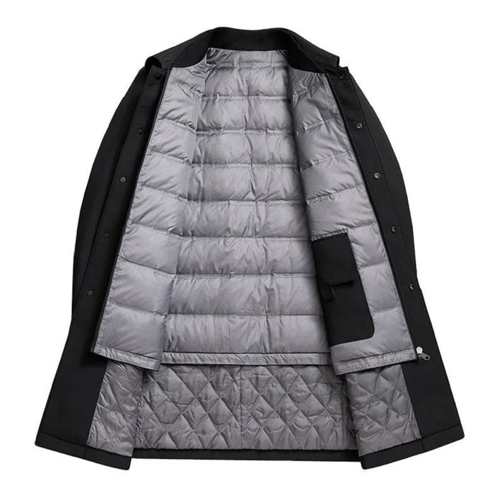 BATMO 2023 new arrival winter 90% white duck down jackets men,mens warm thick trench coat,