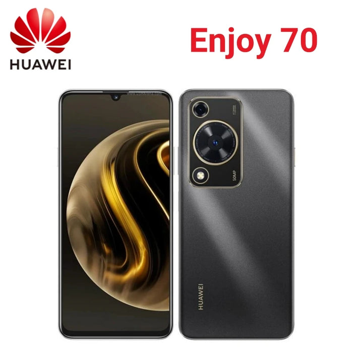 Original HUAWEI Enjoy 70 Smartphone HarmonyOS 4.0 6.75 inch 128GB/256GB ROM 50MP Camera Mobile phones 6000mAh Battery Cell phone