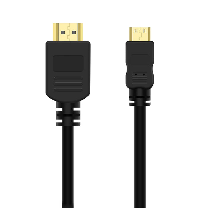 4K Mini HDMI-Compatible to HDMI-Compatible Cable for Portable Monitor Connection with Laptop, PC, TV BOX, PS5, XBOX One