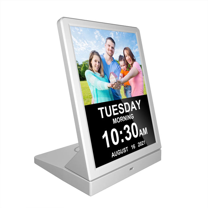 LCD Player 9.7 inch digital photo frame 9.5 inch video playback with Wireless Charger Digital smart digital picture frame