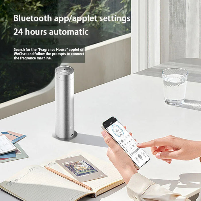 Bluetooth Smart Fragrance Diffuser Scent Machine Home Air Freshener Smell Distributor Electric Aromatic Oasis For Hotel Office