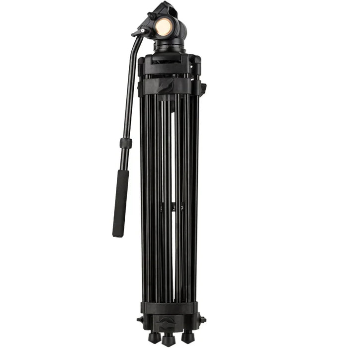 QZSD camera tripod Q880 aluminum tripod 158&193cm professional vlog stand 10kg load telescopic legs heavy duty tripod