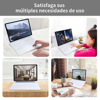 Spanish Backlight Magic Keyboard for iPad Pro 11 2022 2020 2018 for iPad 10th Gneration iPad Air 5 Air 4 10.9 Pro 12.9 2018-2022
