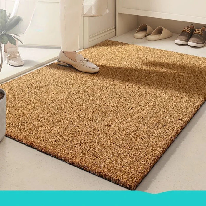 Natural Coconut Anti-slip Mat Outdoor Door Sole of Shoe Dedusting Carpet Modern Simplicity Household Wear-resistant Door Mat New