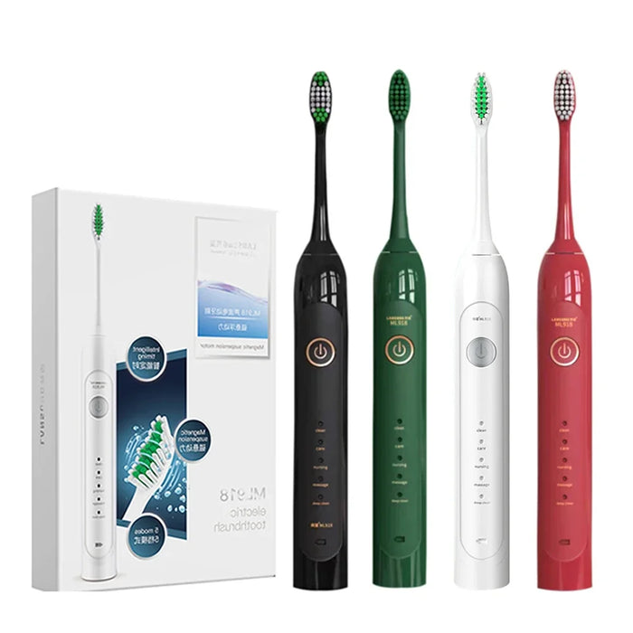 SONIC Electric Toothbrush With 2pcs Toothbrush Head Electric Toothbrush Motor Electric