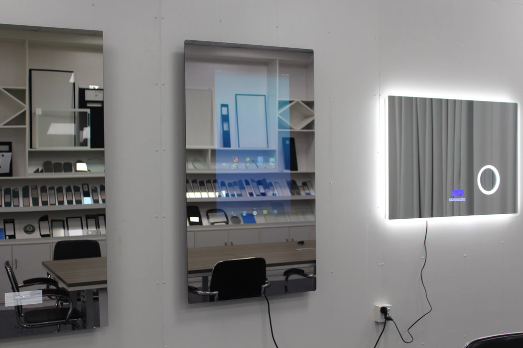 Android 7.1 System Bathroom Mirror With Tv And Led Lighting